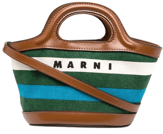 Marni Tropicalia Striped Tote Bag - Farfetch