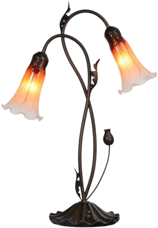 Lily art nouveau lamp