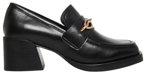 CLARKSON Black Platform Loafer | Women's Loafers – Steve Madden