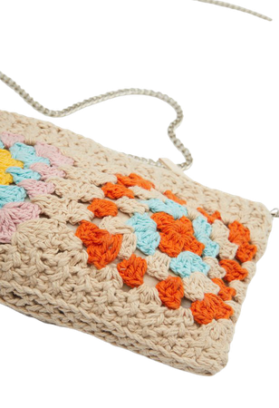 Crochet crossbody bag - Women's All | Stradivarius Greek