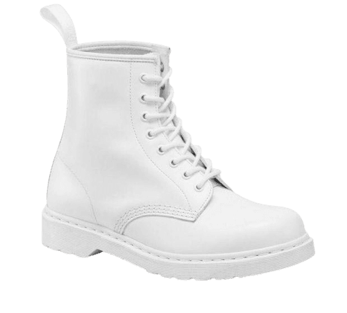 Shop Dr Martens 1460 Mono Smooth Leather Boots White Online | Official Dr. Martens Store AU