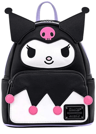 Amazon.com: Loungefly Sanrio Hello Kitty Kuromi Cosplay Adult Womens Double Strap Shoulder Bag Purse: Clothing