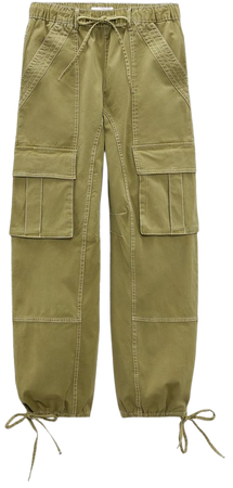 ZARA Lightweight Cargo Pants for Women