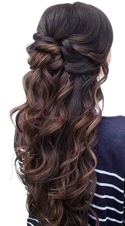 Brunette Hairstyle - Pinterest