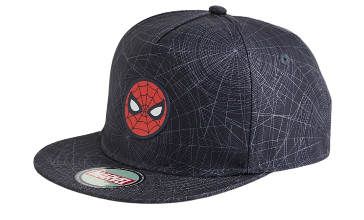Motif-detail Cap - Black/Spider-Man - Kids | H&M US