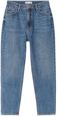 Mom jeans - Denim - Woman | Bershka