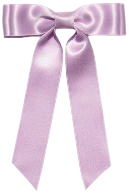 Loren Hope Loren Hope x Bardot Bow Gallery - Petite Silk Hair Bow in Lilac/Lavender