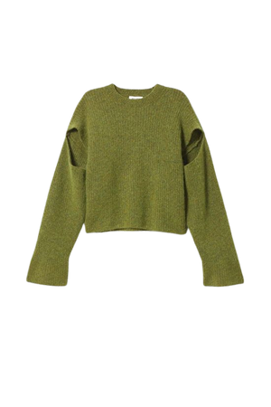 Remi Sweater - Dark Green - Weekday WW