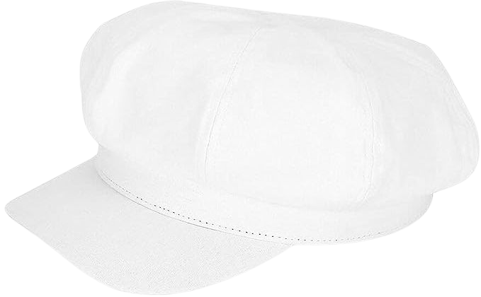 Newsboy Cabbie Baker boy hat Beret Cap for Women Fashion Pageboy Visor Paperboy Hat Fisherman's Sailor Fiddler Hat Autumn Adjustable,White at Amazon Women’s Clothing store