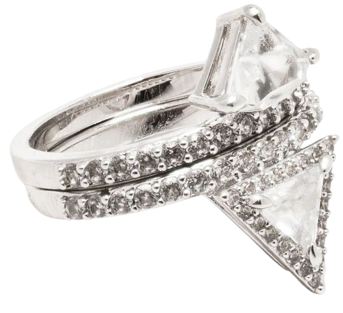 Swarovski Ortyx Crystal Ring - Farfetch