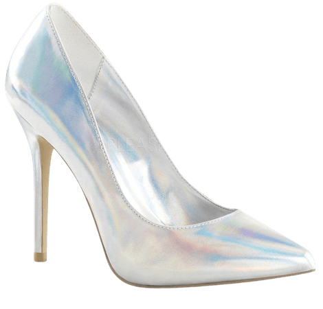 iridescent heels
