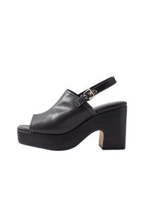 UO Elle Slingback Platform Sandal | Urban Outfitters