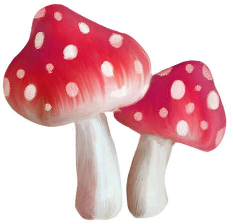 red white png filler mushroom