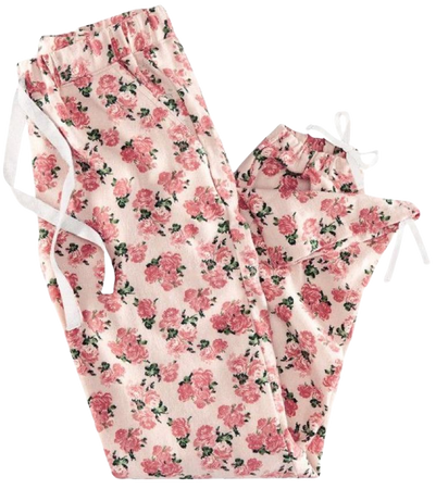 women’s floral pajamas