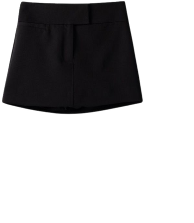 Tailored mini skirt - New - Women | Bershka