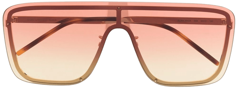 Saint Laurent Eyewear Tinted aviator-frame Sunglasses - Farfetch