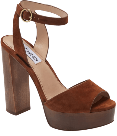 Steve Madden McKinley Platform Block Heel Sandal (Women) | Nordstrom