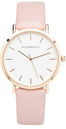 Marshmallow Pink Rose Gold Watch – Afterparty®