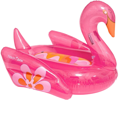 FUNBOY X Barbie™ Dream Clear Pink Swan Float – Mattel Creations