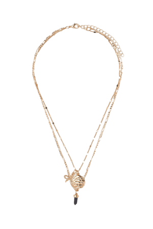 Double-strand Pendant Necklace - Gold-colored - Ladies | H&M US