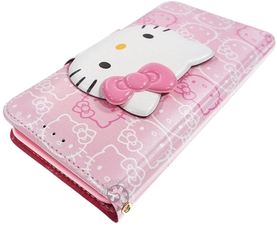 baby pink hello kitty wallet