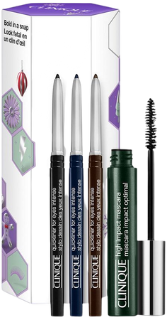 Clinique 4-Pc. Bold In A Snap Eyeliner & Mascara Set & Reviews - Makeup - Beauty - Macy's