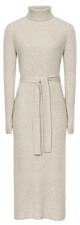 Kara Neutral Knitted Bodycon Dress – REISS