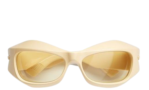 bottega veneta yellow sunglasses