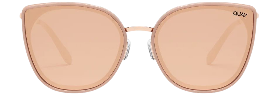 FLAT OUT Oversized Cat Eye Sunglasses – Quay Australia