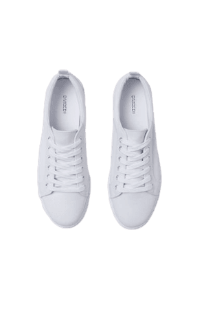 Platform Sneakers - White - | H&M US