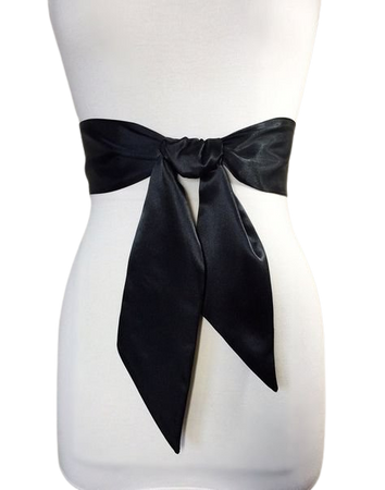 Black Satin Sash, Solid Black Sash Belt, Wedding Dress Sash, Black Dress Sash, Cocktail Dress Belt, Bridesmaid Sash, Satin Swank in 2019 | SASHES | Satin sash,…