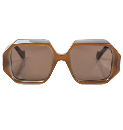 LOEWE - Anagram hexagonal sunglasses | Mytheresa