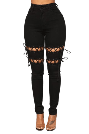 See Ya On The Flip Side Skinny Jeans - Black, Jeans | Fashion Nova