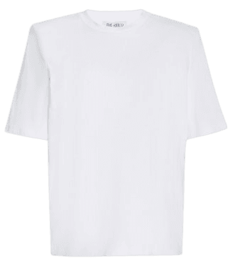 Padded-Shoulder Jersey T-Shirt By The Attico | Moda Operandi