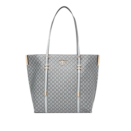 Grey RI monogrammed shopper bag | River Island