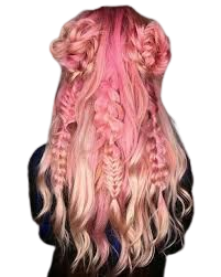 yellow and pink hair - Google Search
