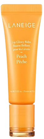 Amazon.com: LANEIGE Lip Glowy Balm - Peach : Beauty & Personal Care