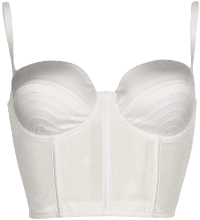 CHRISTIES White Bustier