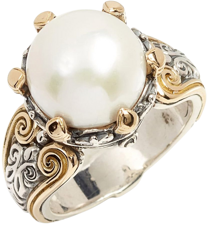 Konstantino Hermione Cultured Pearl Statement Ring | Nordstrom