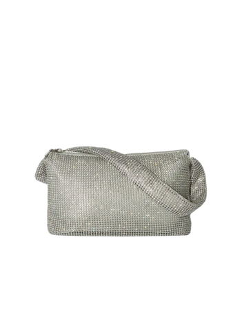 Rhinestone bag with handle and ring detail - Accessories - Woman | Bershka