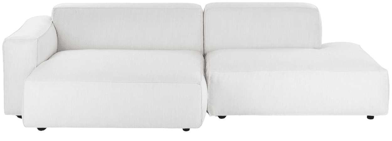 ARTICLE - Solae Chill White Left Sectional