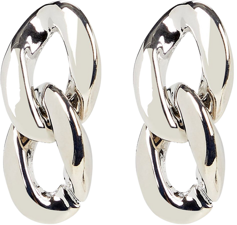 Argento Vivo Curb Chain Link Drop Earrings | INTERMIX®