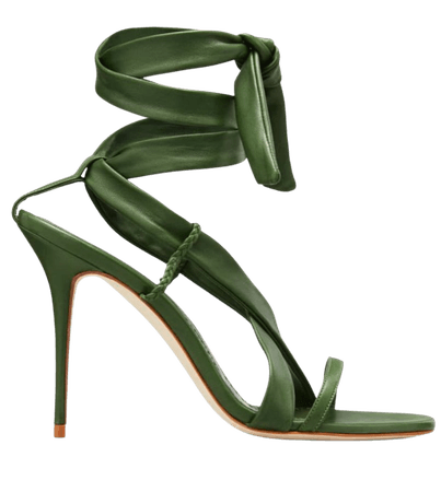 olive green heel