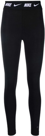 Shop Nike Club logo-waist leggings with Express Delivery - FARFETCH