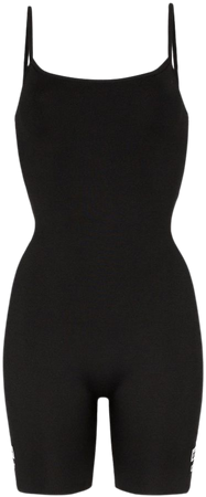 Black adidas logo cycling bodysuit ED7434 - Farfetch