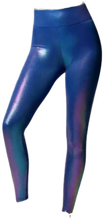 blue leggings