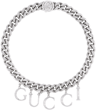 Gucci Gucci Script Chain Necklace - Farfetch