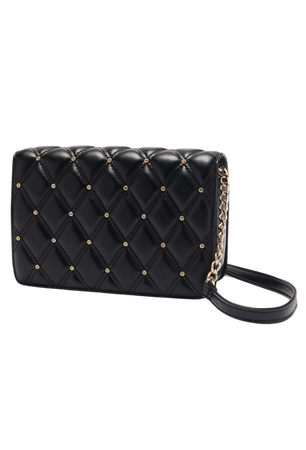rhinestone quilted bag