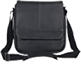 Amazon.com | Kenneth Cole Reaction Manhattan Messenger Shoulder Bag Colombian Leather Laptop Computer & Tablet Travel Briefcase, Black Tablet Satchel, Day | Messenger Bags