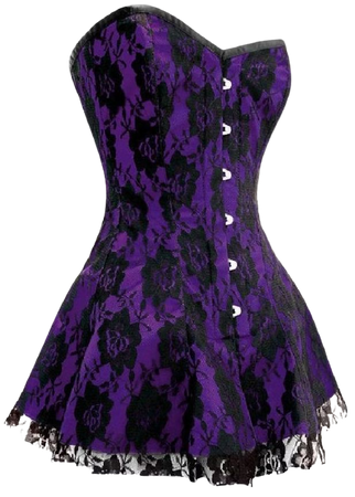 corset purple